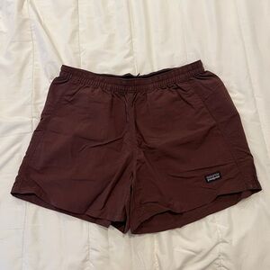 Patagonia Baggies 5in, Brown, Women’s M